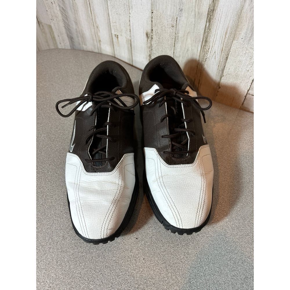 Men's Nike Heritage Golf Shoes with Brown Size 10‎